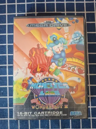 MEGADRIVE WONDERBOY 3 MONSTER LAIR ORIGINAL