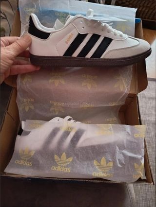 Adidas Samba OG Cloud White Core Black 37