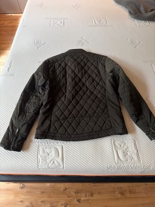 Chaqueta Zara Hombre Talla M Verde Oscuro