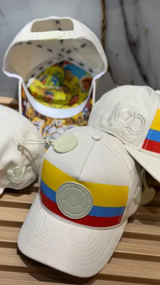 Gorra Adidas Colombia Talla Única Amarilla