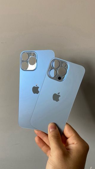 Cristal Trasero iPhone 13 Pro Azul Sierra