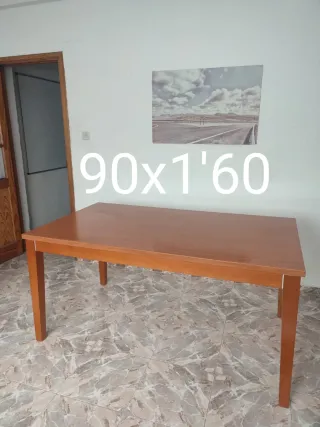 Mesa extensible madera 90x160/230 cm