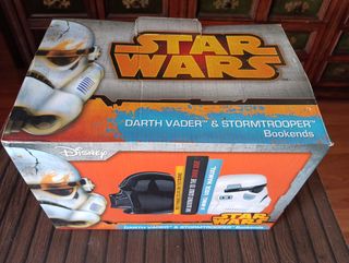 Sujetalibros Star Wars Vader y Stormtrooper