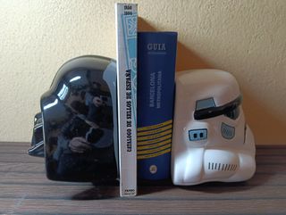 Sujetalibros Star Wars Vader y Stormtrooper