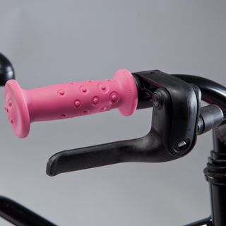 Bicicleta niños 16 pulgadas Btwin 500 Spy Hero Girl negra