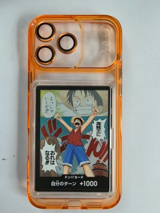 Cover Porta Card Pokemon one piece Apple iPhone