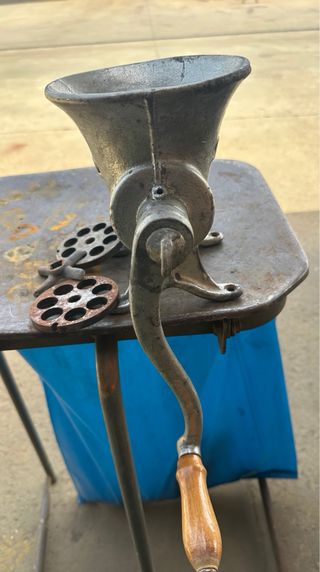 Maquina manual chorizos