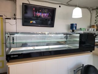 Vitrina Refrigeradora Negra