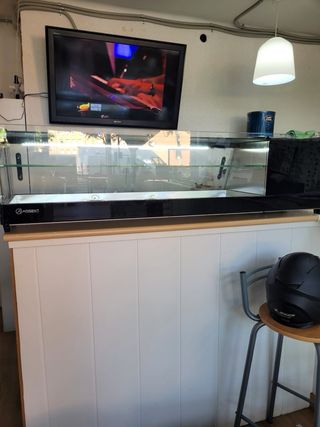 Vitrina Refrigeradora Negra