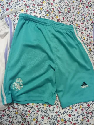 Pack 3 Pantalones Cortos Real Madrid Talla 10