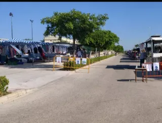 Puesto mercadillo Xeraco Playa