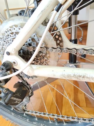 Bicicleta Specialized Hardrock Talla M/L Blanca