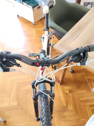 Bicicleta Specialized Hardrock Talla M/L Blanca