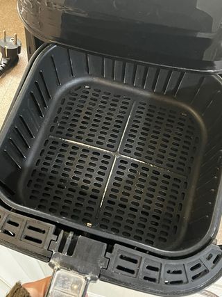 Friggitrice ad aria Innsky 6 litri, 1700W, nera.