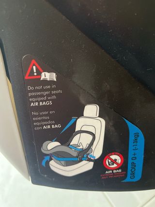 Silla de auto grupo 0 y Maxi-Cosi Jané