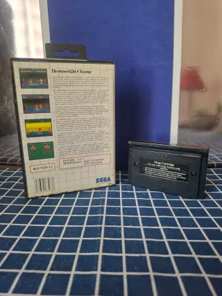 MASTERSYSTEM HEAVYWEIGHT CHAMP ORIGINAL SEGA