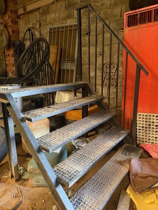 Escaleras de hierro forjado