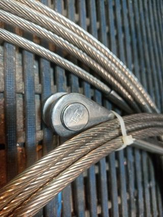 2-cable acero inoxidable