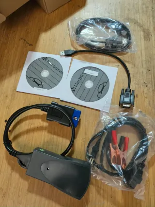 Máquina diagnosis coche + cables