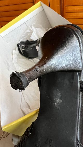 Zapatos de vestir negros T37