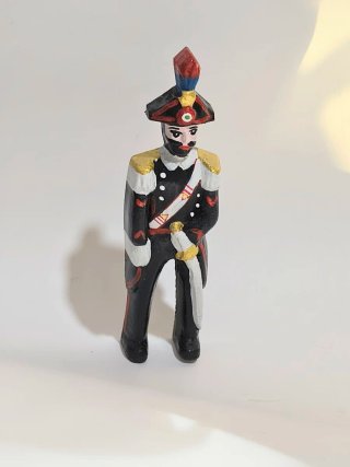 Carabiniere in legno cm.14