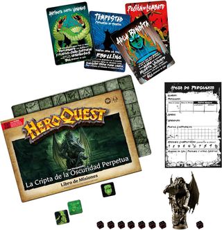 Heroquest La Cripta de la Oscuridad Perpetua