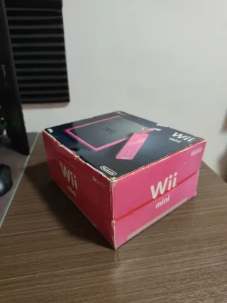 Nintendo Wii Mini Roja y Negra
