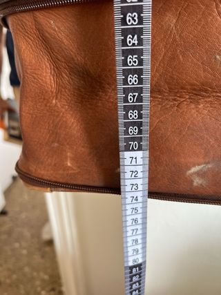 Maleta de cuero vintage