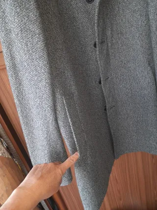 Abrigo marca Macson hombre como nuevo