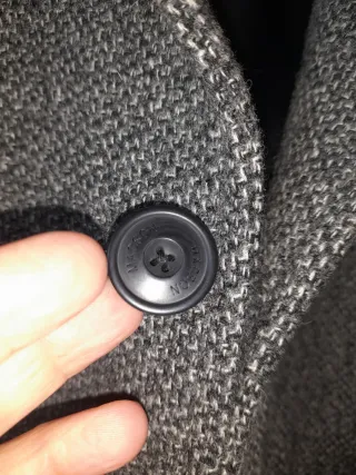 Abrigo marca Macson hombre como nuevo