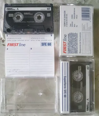 Cassetta FIRST line FX-I 60  SFE super ferro 1993