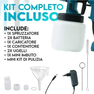 Pistola a spruzzo elettrica 48V
