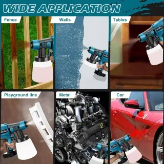 Pistola a spruzzo elettrica 48V