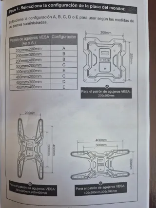Soporte TV BONTEC