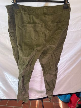 Pantaloni Vero Moda verde militare