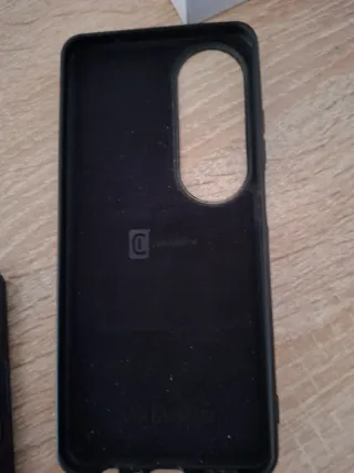 Teléfono móvil negro