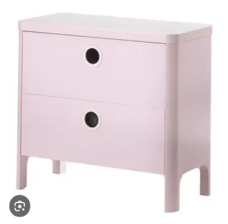 Cómoda rosa IKEA