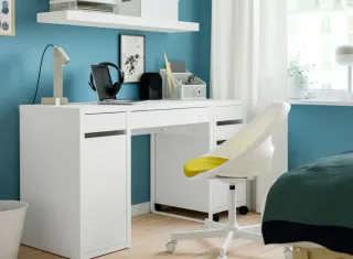 Escritorio MICKE Ikea Blanco.