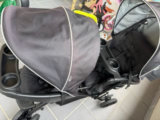 Carrito Gemelar Graco Negro muy poco uso