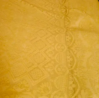 Manta antigua de filet años 50 / 60