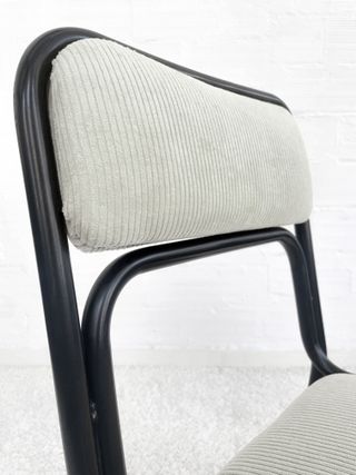 SILLAS BAUHAUS CORDUROY BLANCO. ITALY 70s