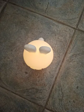 Luz de silicona con forma de conejo