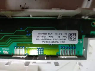 Botonera lavavajillas BSH