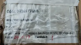 Resistencia acumulador Saunier Duval