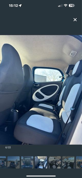 smart forfour 2016 etiqueta c pocos km