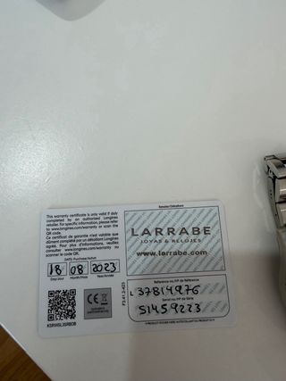 Reloj Longines Hydroconquest Edición especial espñ