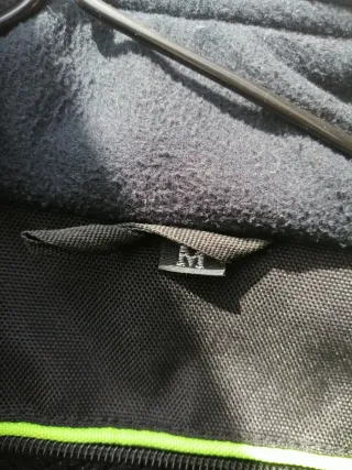 Cazadora Kawasaki Talla M Negra y Verde