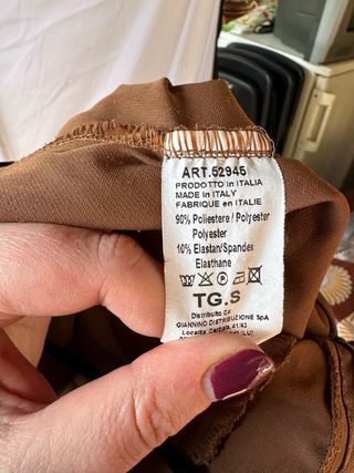 Pantaloni Baci di Zucchero marroni