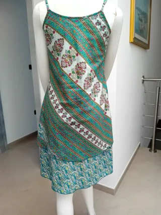 Abito fantasia verde