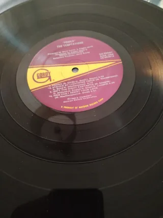 Vinilo LP The Temptations Power R&B Soul